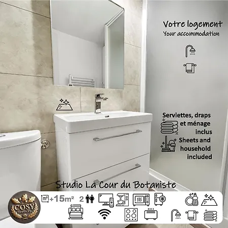 La Cour Du Botaniste Apartman