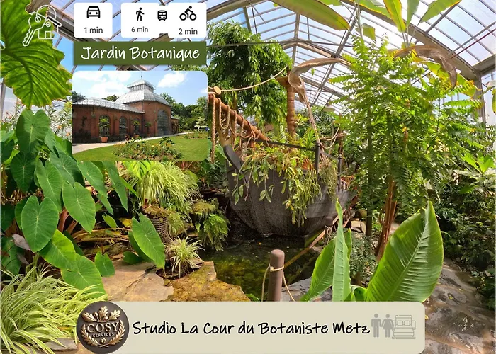 La Cour Du Botaniste Апартаменты