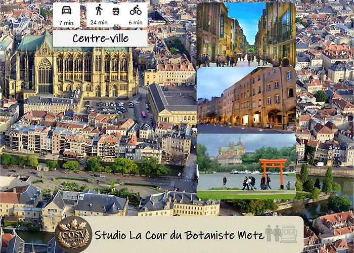 La Cour Du Botaniste Апартаменты Мец