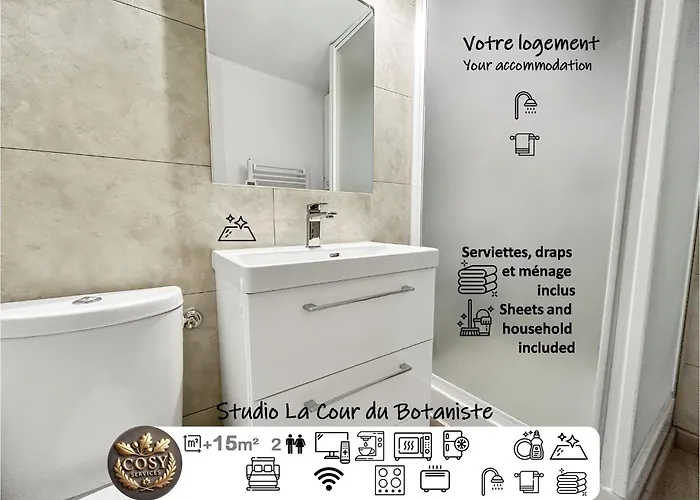 La Cour Du Botaniste Апартаменты